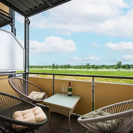 Apartamento Barby-apartment Mit Elbblick Und Balkon Am Elbe-saale-radweg-1 Hund Willkommen