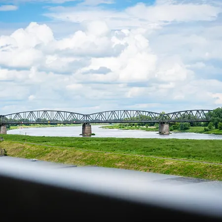 Apartament Barby-apartment Mit Elbblick Und Balkon Am Elbe-saale-radweg-1 Hund Willkommen *