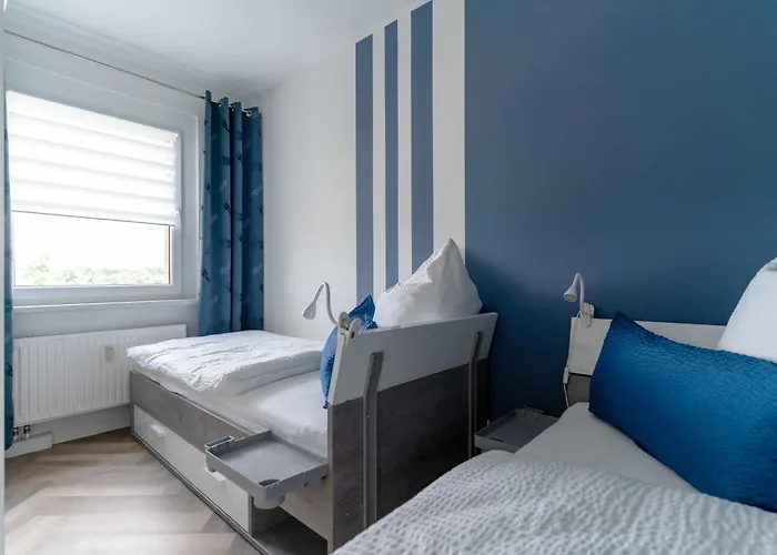 Barby-apartment Mit Elbblick Und Balkon Am Elbe-saale-radweg-1 Hund Willkommen Appartement Barby