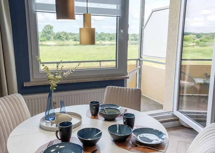 Barby-apartment Mit Elbblick Und Balkon Am Elbe-saale-radweg-1 Hund Willkommen * Barby